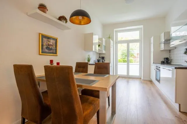 Innenstadt Zum Schlossblick 公寓 什未林